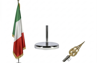 Kit Economico 1 posto con bandiera in raso