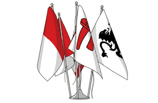 Bandiere delle Porte di Milano